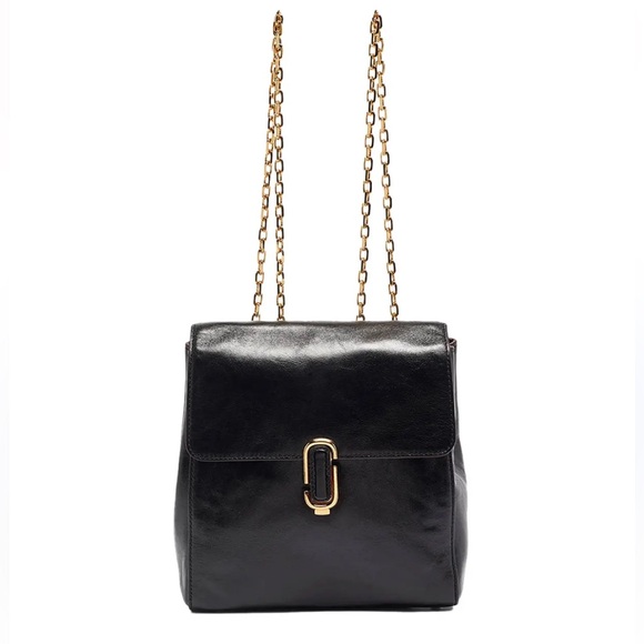 Marc Jacobs Black Leather Gold Chain-Link
Backpack - Picture 10 of 16